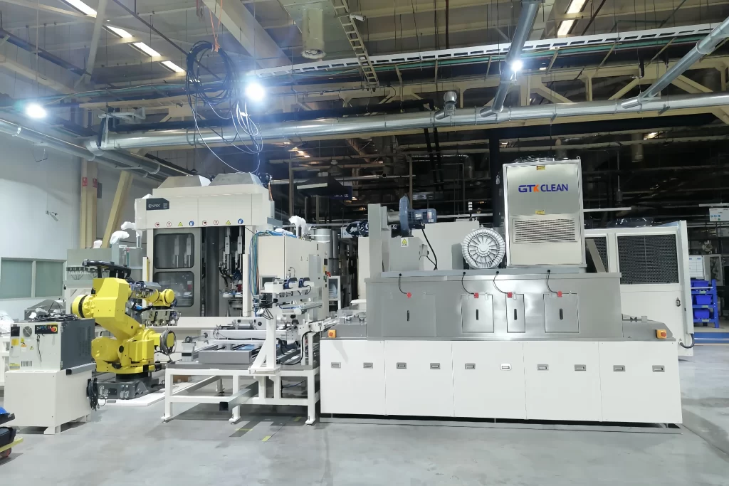 Inline Conveyor Washers for Steering Shaft